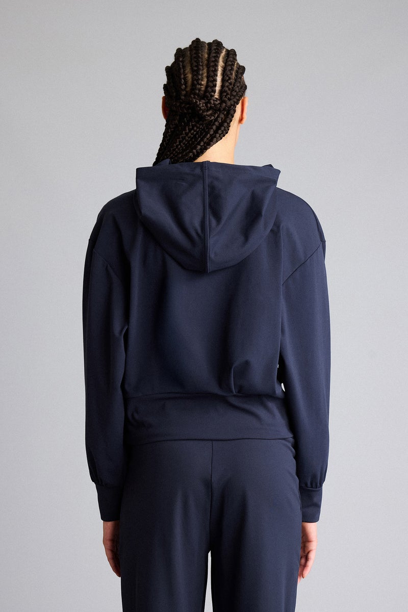 DeFacto Blue Woman Long Sleeve Sports Hoodie Casual - Image 5